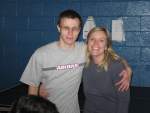 Tim with WYN staffer, Angela Grimes