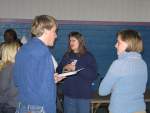 Dave chats with WYN AmeriCorps, Jennifer Schroeder